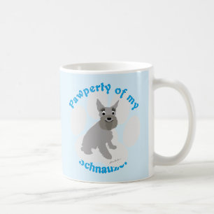 Pawperty meines Schnauzer Kaffeetasse