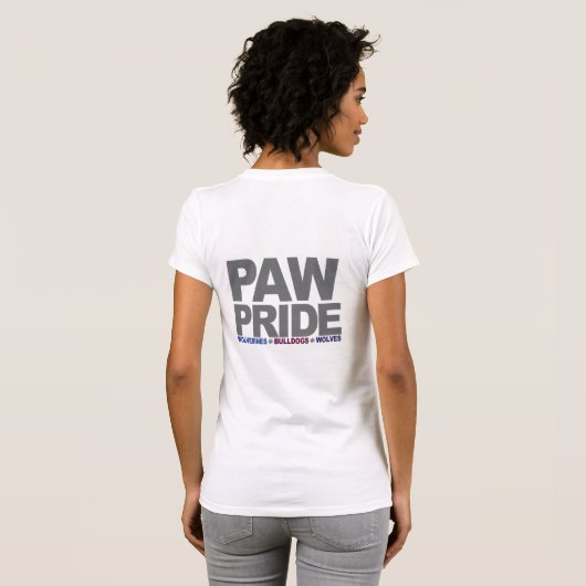 PawPride T-Shirt (Schwarz voll)
