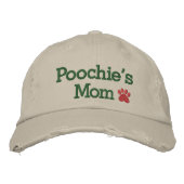 Pawprint Cap durch SRF Bestickte Baseballkappe (Vorderseite)