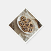 Pawprint-Cookies Serviette (Ecke)