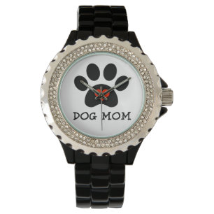 Pawprint Hund-Mama Armbanduhr