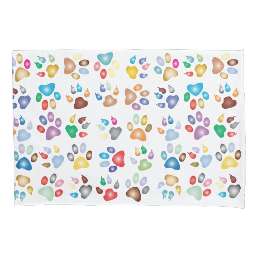 Pawprint Kissenbezug (Vorderseite)