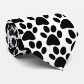 Pawprint Krawatte (Gerollt)