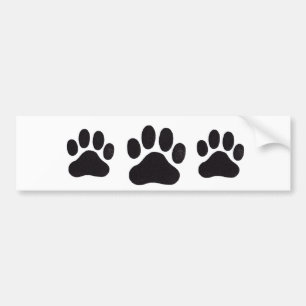 PawPrint, PawPrint, PawPrint Autoaufkleber