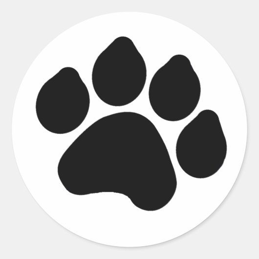 Pawprint Sticker (Vorderseite)