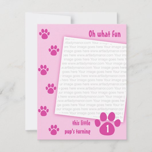 PawprintBlue_0071bc Einladung (Vorderseite)