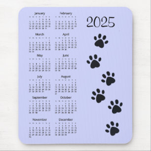 Pawprints2025 Kalendermousepad Mousepad