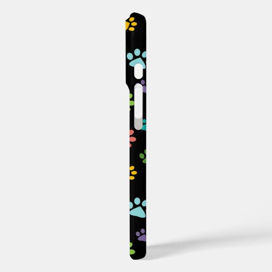 Pawprints Design iPhone Case (Rückseite / Links)