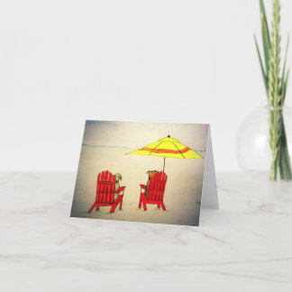 Pawprints Freundschaft Karte