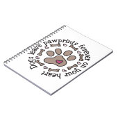 Pawprints Notizblock (Linke Seite)