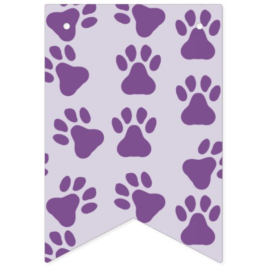 Pawprints-Party Wimpelkette (Zweite Fahne)