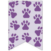 Pawprints-Party Wimpelkette (Dritte Fahne)