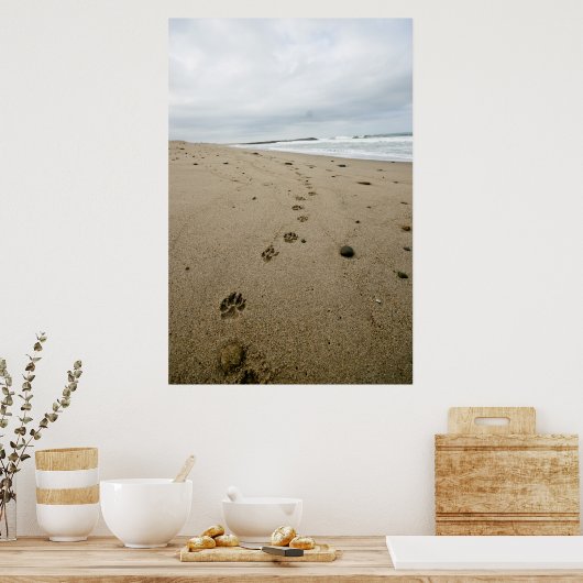 Pawprints Poster (Küche)