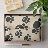 Pawprints Seidenpapier (Geschenk)