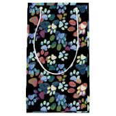 Pawprints überall kleine geschenktüte (Vorderseite)