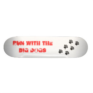 PawPrintTrail, Lauf mit den GROSSEN Hunden Skateboard