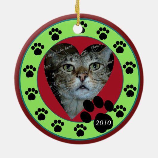 Päws 2010 keramikornament (Hinten)