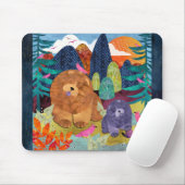 PAWS 4 A WHILE - Chow Mousepad (Mit Mouse)