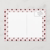 Paws and Bones Funny Design for Dog Lovers Postkarte (Rückseite)