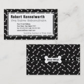 Paws and Bones Funny Design for Dog Lovers Visitenkarte (Vorne/Hinten)