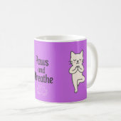 Paws and Breathe Kaffeetasse (VorderseiteRechts)