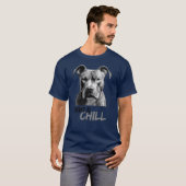 Paws and Chill: Hundebruck für alle T - Shirt (Vorne ganz)