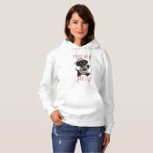 Paws and Christmas Joy Hoodie (Vorne ganz)