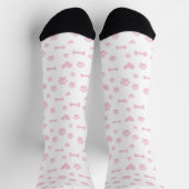 Paws and Hearts: Whimsical Pet Lover Socken (Oben)