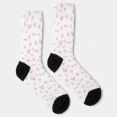 Paws and Hearts: Whimsical Pet Lover Socken (Rechts)