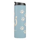 Paws and Hydrate Thermal Tumbler Thermosbecher (Nach rechts gedreht)