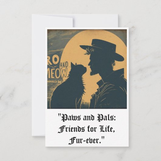 "Paws and Pals: Friends for Life, Fur-ever." (Vorderseite)