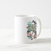 Paws and Play – Adorable Cat Illustration Kaffeetasse (VorderseiteRechts)