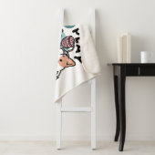 Paws and Play – Adorable Cat Illustration Sherpadecke (Beispiel)