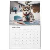 Paws and Playfulness: Welpenkalender 2024 Kalender (Jan 2026)
