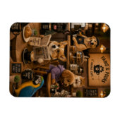 Paws and Pours, Tiercafé Magnet (Horizontal)