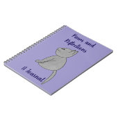 Paws and Reflections Journal Notebook Notizblock (Linke Seite)