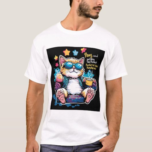 Paws and Relax T-Shirt v3 (Vorderseite)