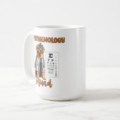 Paws and Vision Animal Ophthalmology Squad Kaffeetasse (Vorderseite Links)