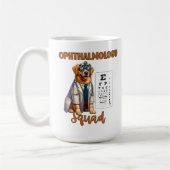 Paws and Vision Animal Ophthalmology Squad Kaffeetasse (Links)
