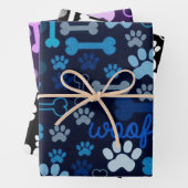 Paws & Bones Pet Theme Geschenkpapier Set (Beispiel)