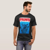 Paws Cat Meme Humor Kitty  Cats Dads Mom T-Shirt (Vorne ganz)
