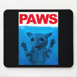Paws Cat Meme Spaß Funny Kitty Lover Funny Cats D Mousepad