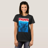 Paws Cat Meme Spaß Funny Kitty Lover Funny Cats D T-Shirt (Vorne ganz)