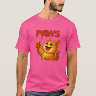PAWS Cat & Mouse Parody-T - Shirt