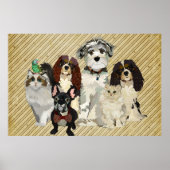 Paws, Claws & Feathers Art Poster (Vorne)