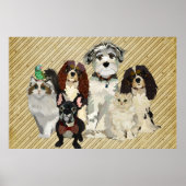 Paws, Claws & Feathers Art Poster (Vorne)