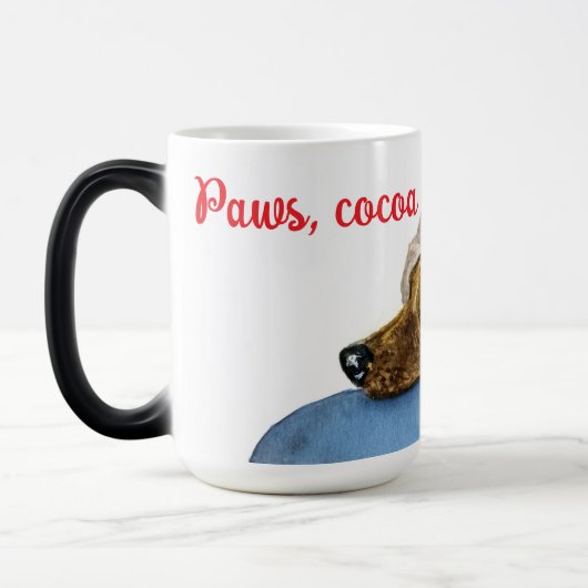 Paws, cocoa and joy! verwandlungstasse (Links)