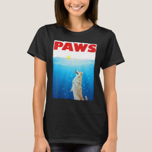 Paws Corgi und Tennis Top Dog Corgi Parody