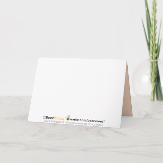 Paws Dankeschön Karte für den Tierarzt (pfirsichbr (Rückseite)