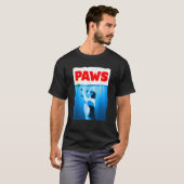 Paws Dog Parody Tennis Ball  T-Shirt (Vorne ganz)